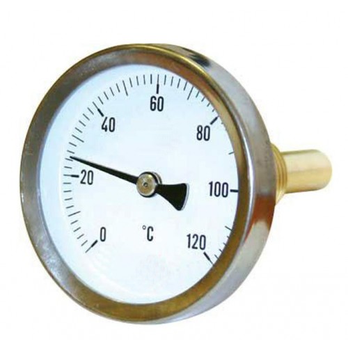 Термометр Ø 63  с задн. подкл.